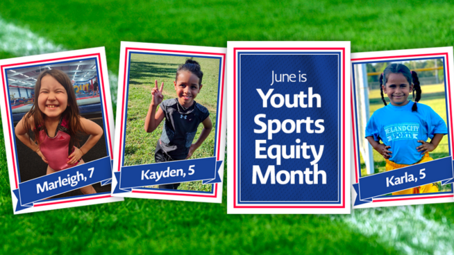 Youth Sports Equity Month - Stack Sports & EveryKidSports